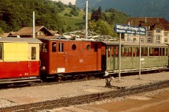 SPB (Schynige Platte-Bahn), Wilderswil, June 1977